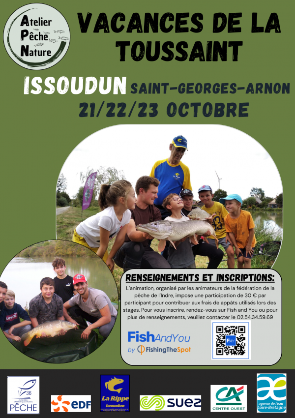 Ateliers.Pêche.Nature Issoudun Toussaint 2025  