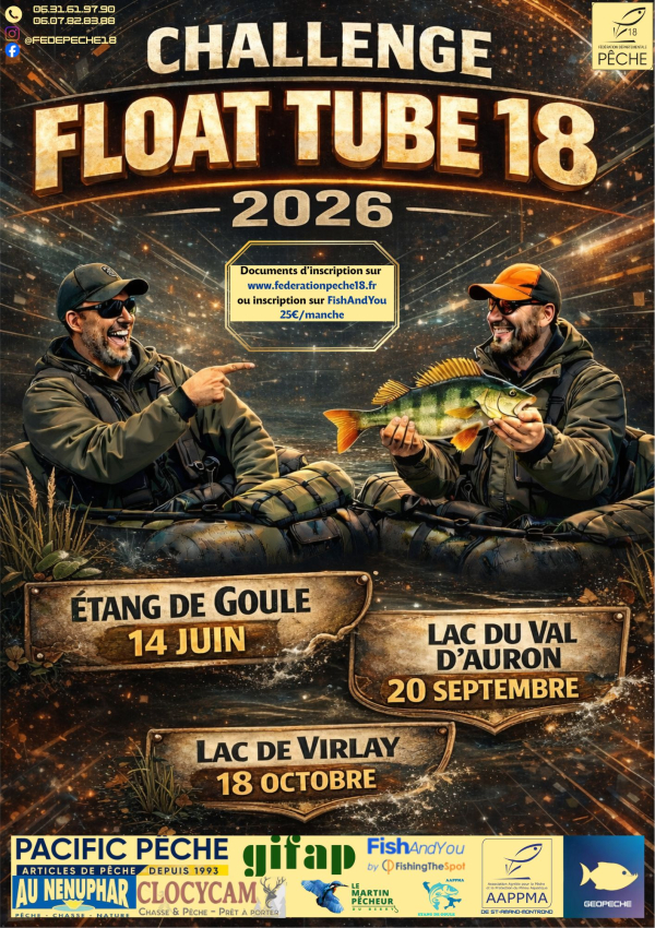 Challenge Float Tube 18 2026 - Virlay - Manche 3