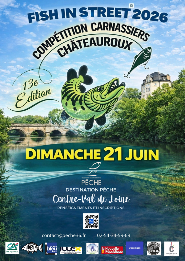 Fish In Street Châteauroux 2026