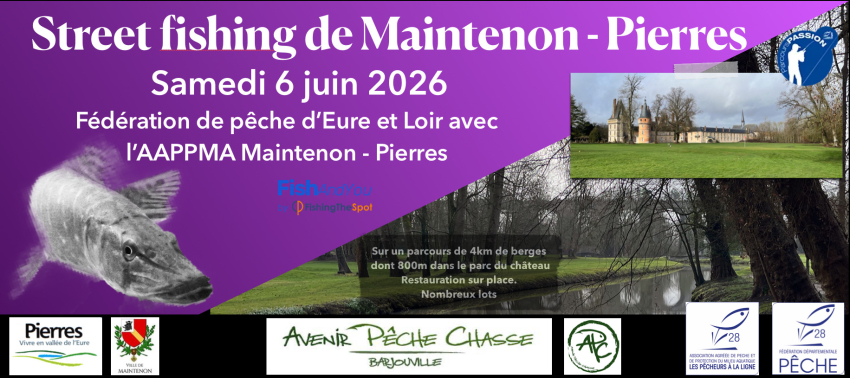 Street-Fishing de Maintenon-Pierres - 2026